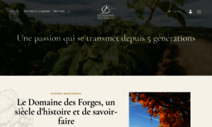 Domainedesforges.net thumbnail