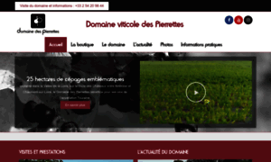 Domainedespierrettes.fr thumbnail
