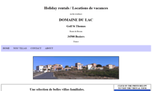 Domainedulac.fr thumbnail