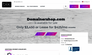 Domainershop.com thumbnail