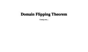 Domainflippingtheorem.com thumbnail