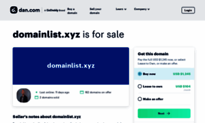 Domainlist.xyz thumbnail