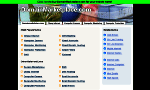 Domainmarketplace.com thumbnail