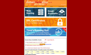 Domainnameshop.co.uk thumbnail