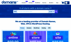 Domains.co.za thumbnail