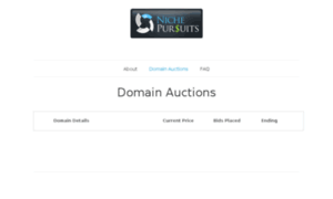 Domains.nichepursuits.com thumbnail