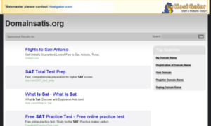 Domainsatis.org thumbnail