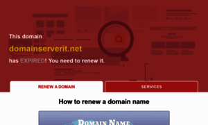 Domainserverit.net thumbnail