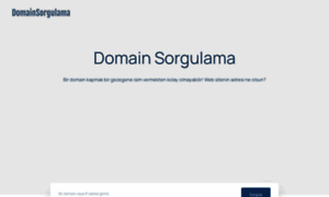 Domainsorgulama.org thumbnail
