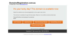 Domainsregistration.com.au thumbnail