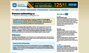 Domena-webhosting.cz thumbnail
