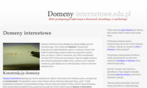 Domeny-internetowe.edu.pl thumbnail