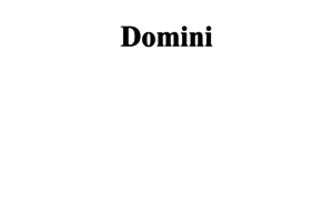 Domini.org thumbnail