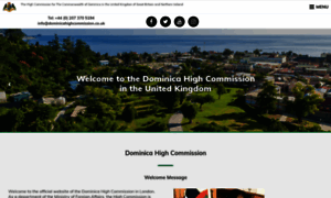 Dominicahighcommission.co.uk thumbnail