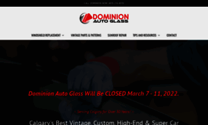 Dominionautoglass.ca thumbnail