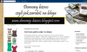 Domowy-biznes.blogspot.com thumbnail