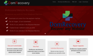 Domrecovery.com thumbnail