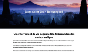 Domsaintjeanbeauregard.com thumbnail