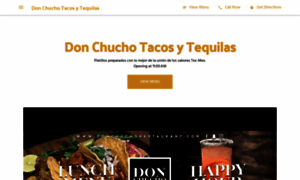 Don-chucho-tacos-y-tequilas.business.site thumbnail