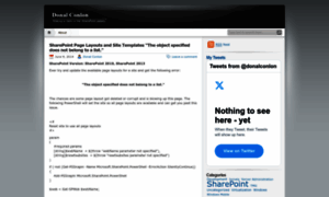 Donalconlon.wordpress.com thumbnail