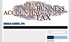 Donaldsaudercpa.com thumbnail