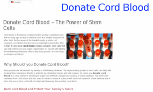Donate-cord-blood.com thumbnail