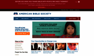 Donate.americanbible.org thumbnail