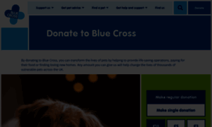 Donate.bluecross.org.uk thumbnail