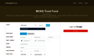 Donate.mckstrustfund.org thumbnail