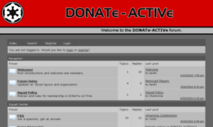 Donateactive.boardhost.com thumbnail