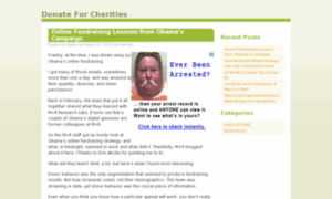 Donateforcharities.info thumbnail