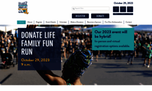 Donatelifefunrun.org thumbnail