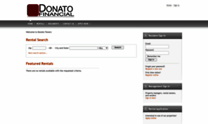 Donatofinancial.managebuilding.com thumbnail