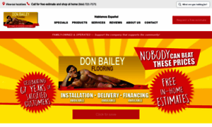 Donbaileyflooring.com thumbnail