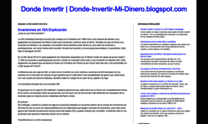 Donde-invertir-mi-dinero.blogspot.com thumbnail