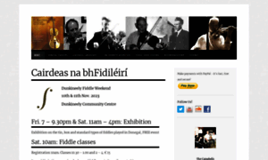 Donegalfiddlemusic.ie thumbnail