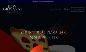 Dongiovannipizzabar.com.au thumbnail