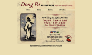 Dongporestaurant.com thumbnail