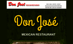 Donjosemexicanrestaurantonline.com thumbnail