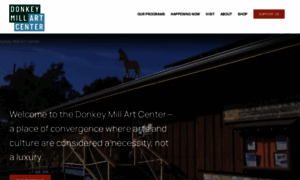 Donkeymillartcenter.org thumbnail