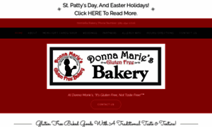 Donnamariesbakery.com thumbnail