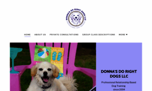 Donnasdorightdogs.com thumbnail