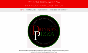 Donnaspizza.com thumbnail