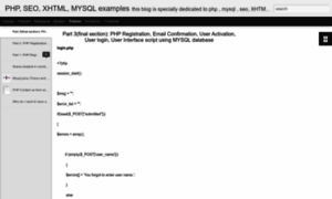 Donnyphpseohtmlmysqlexamples-scripts.blogspot.com thumbnail