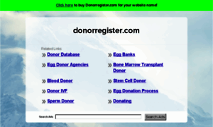 Donorregister.com thumbnail