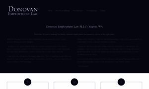 Donovanemploymentlaw.com thumbnail