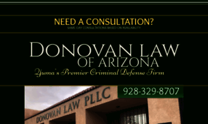 Donovanlawofarizona.com thumbnail