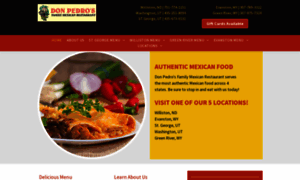 Donpedrosfamilymexicanrestaurant.com thumbnail