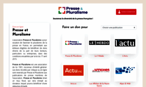 Dons.presseetpluralisme.fr thumbnail