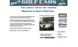 Donsgolfcars.com thumbnail